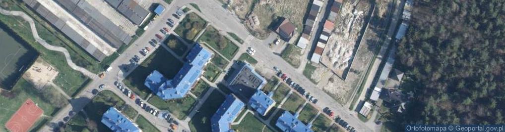 Zdjęcie satelitarne Paczkomat InPost OLK03M