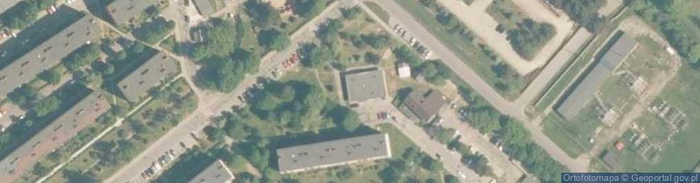 Zdjęcie satelitarne Paczkomat InPost OLK09M
