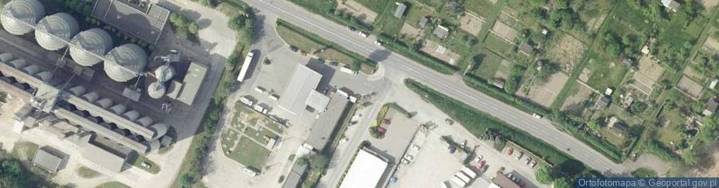 Zdjęcie satelitarne Paczkomat InPost OLN07M