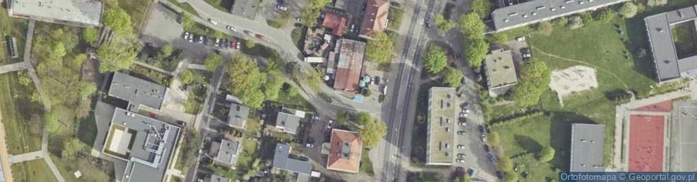 Zdjęcie satelitarne Paczkomat InPost OLW14M