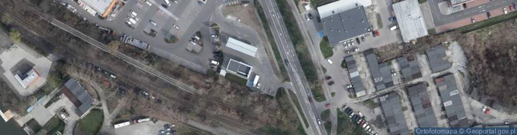 Zdjęcie satelitarne Paczkomat InPost OPO09A