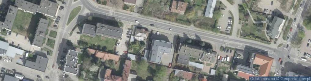 Zdjęcie satelitarne Paczkomat InPost OSM02A