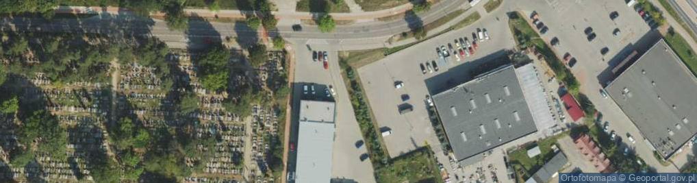 Zdjęcie satelitarne Paczkomat InPost OST02A