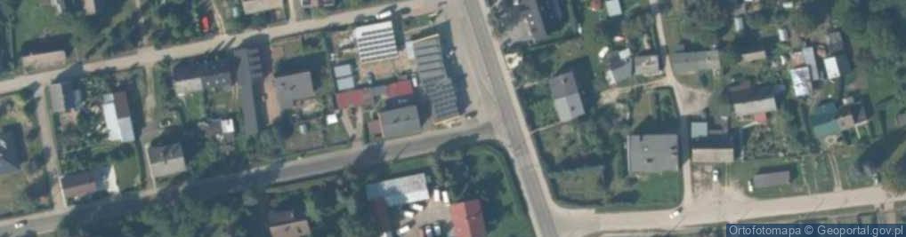 Zdjęcie satelitarne Paczkomat InPost OSTR01M