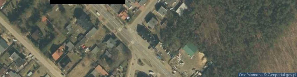 Zdjęcie satelitarne Paczkomat InPost OZO05M