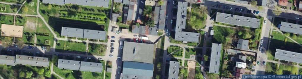 Zdjęcie satelitarne Paczkomat InPost PAB03M