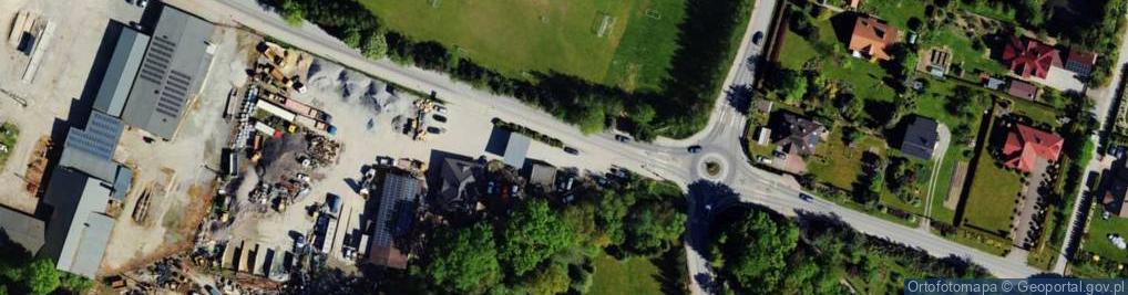 Zdjęcie satelitarne Paczkomat InPost PAE01BAPP