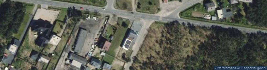 Zdjęcie satelitarne Paczkomat InPost PASZ01BAPP