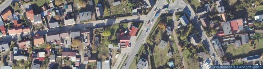 Zdjęcie satelitarne Paczkomat InPost PAT01M