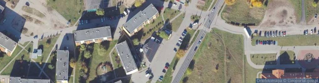 Zdjęcie satelitarne Paczkomat InPost PAT01N