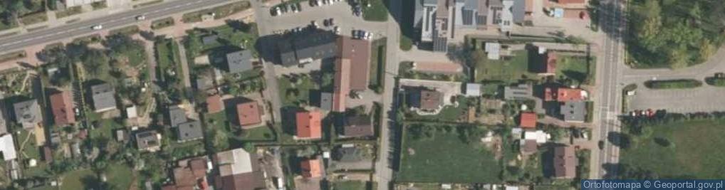 Zdjęcie satelitarne Paczkomat InPost PAW02N