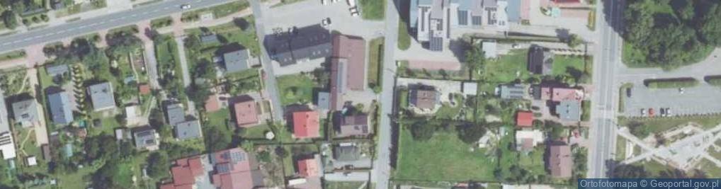 Zdjęcie satelitarne Paczkomat InPost PAW02N
