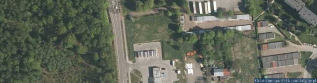 Zdjęcie satelitarne Paczkomat InPost PAW03A