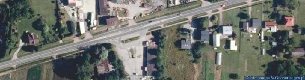 Zdjęcie satelitarne Paczkomat InPost PDA01APP