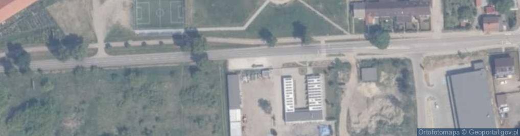 Zdjęcie satelitarne Paczkomat InPost PEL01M