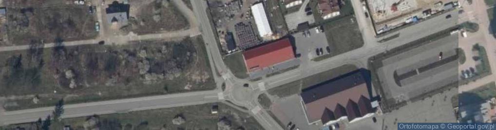 Zdjęcie satelitarne Paczkomat InPost PEL05M