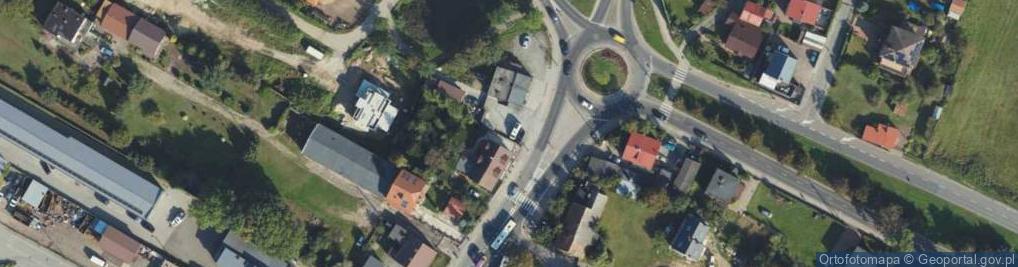 Zdjęcie satelitarne Paczkomat InPost PGX01M