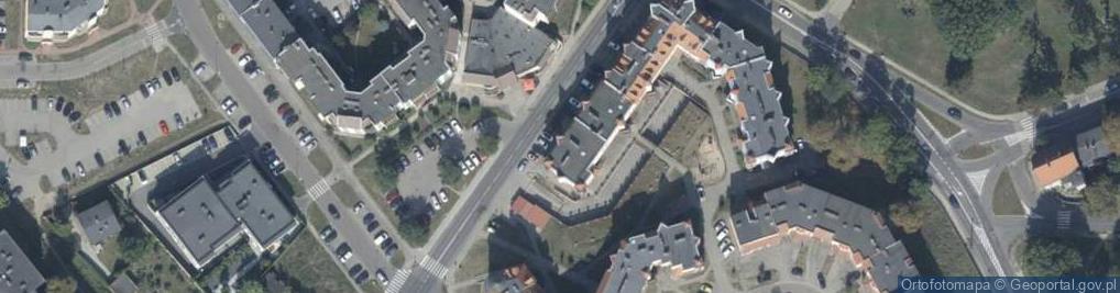 Zdjęcie satelitarne Paczkomat InPost PIL03HP