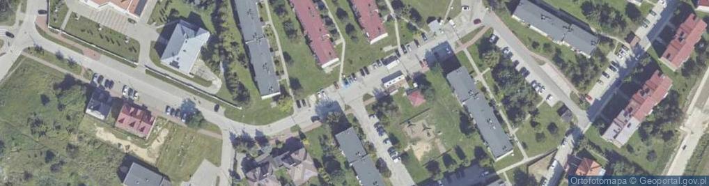 Zdjęcie satelitarne Paczkomat InPost PIN01BAPP