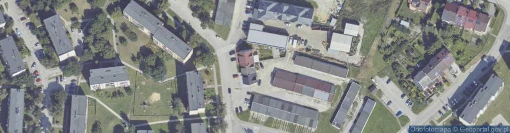 Zdjęcie satelitarne Paczkomat InPost PIN02M