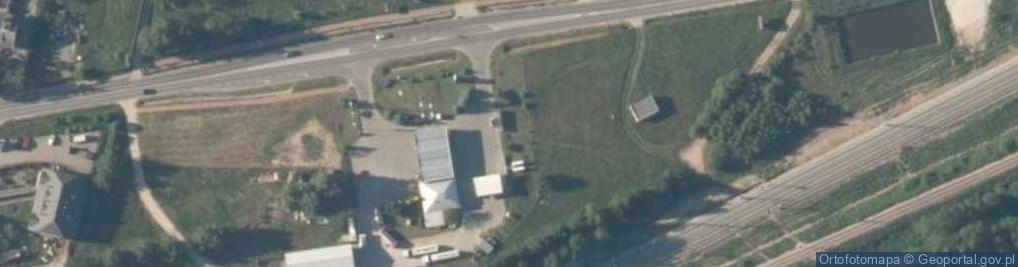 Zdjęcie satelitarne Paczkomat InPost PKS01M