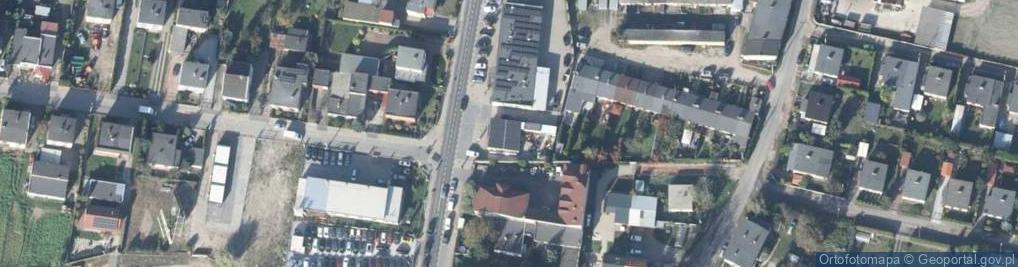 Zdjęcie satelitarne Paczkomat InPost PKW01M