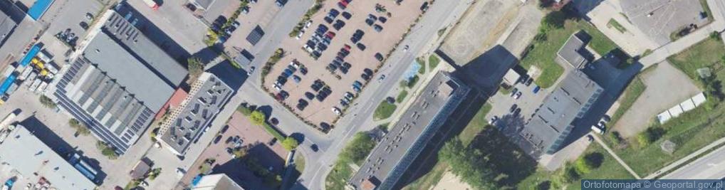 Zdjęcie satelitarne Paczkomat InPost PLC03A