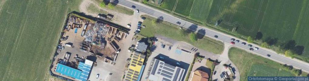 Zdjęcie satelitarne Paczkomat InPost PLC14BAPP