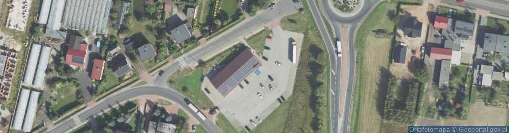 Zdjęcie satelitarne Paczkomat InPost PLE01M