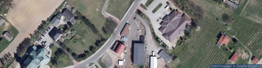 Zdjęcie satelitarne Paczkomat InPost PLM01M