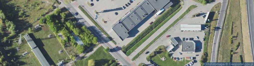 Zdjęcie satelitarne Paczkomat InPost PLN07M