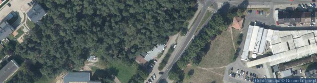 Zdjęcie satelitarne Paczkomat InPost PLO01APP