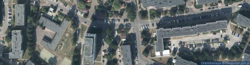 Zdjęcie satelitarne Paczkomat InPost PLO03N