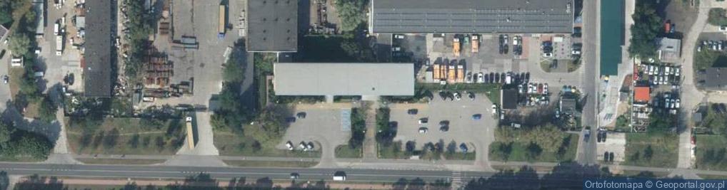 Zdjęcie satelitarne Paczkomat InPost PLO08M