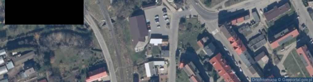 Zdjęcie satelitarne Paczkomat InPost PLT01M