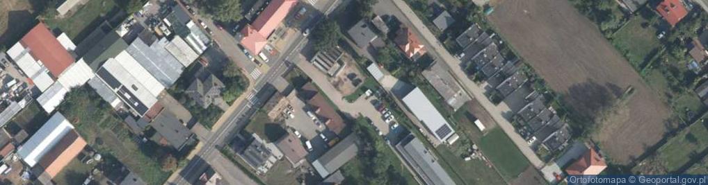 Zdjęcie satelitarne Paczkomat InPost PLW03M