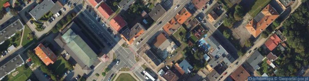 Zdjęcie satelitarne Paczkomat InPost PNET0924