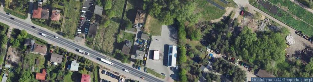 Zdjęcie satelitarne Paczkomat InPost POA01M