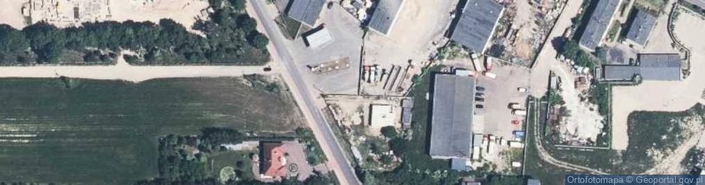 Zdjęcie satelitarne Paczkomat InPost POD04M