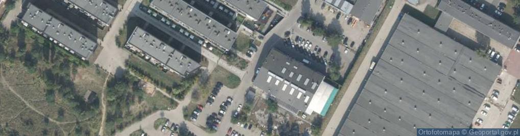 Zdjęcie satelitarne Paczkomat InPost POZ01A