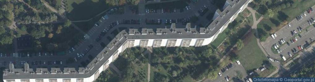 Zdjęcie satelitarne Paczkomat InPost POZ02A