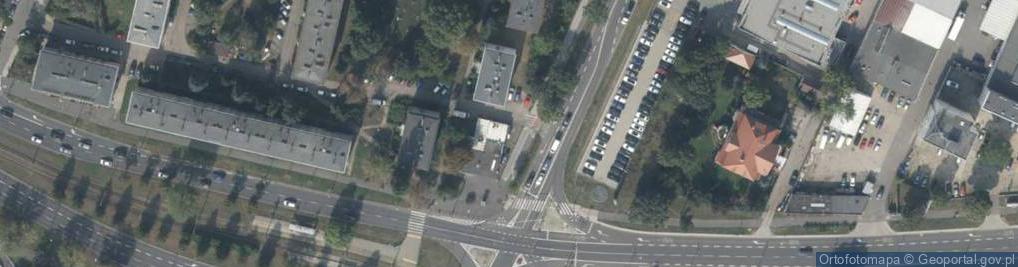 Zdjęcie satelitarne Paczkomat InPost POZ03APP