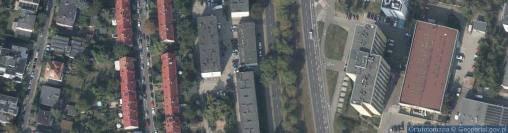 Zdjęcie satelitarne Paczkomat InPost POZ05APP