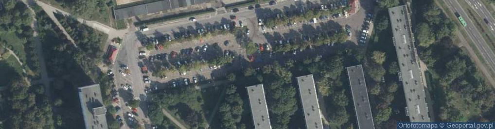 Zdjęcie satelitarne Paczkomat InPost POZ13APP