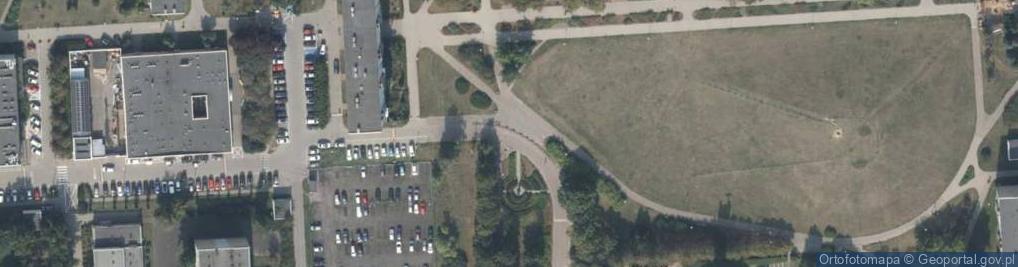 Zdjęcie satelitarne Paczkomat InPost POZ176M