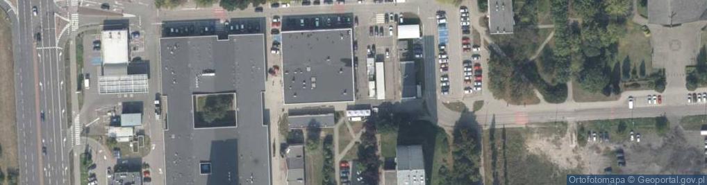 Zdjęcie satelitarne Paczkomat InPost POZ181M
