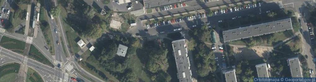 Zdjęcie satelitarne Paczkomat InPost POZ22H