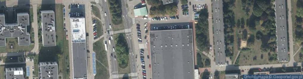 Zdjęcie satelitarne Paczkomat InPost POZ25HP