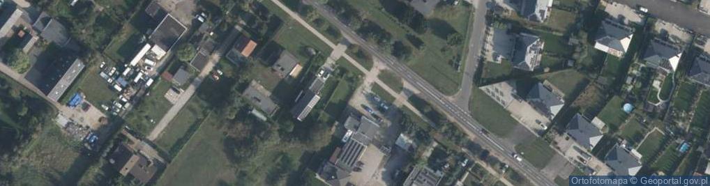 Zdjęcie satelitarne Paczkomat InPost POZ34BAPP