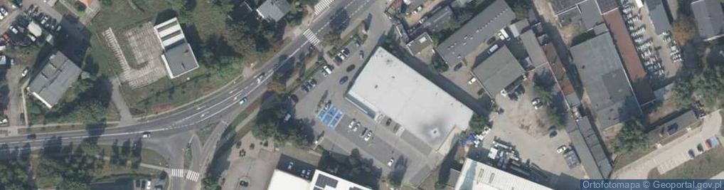 Zdjęcie satelitarne Paczkomat InPost POZ39M